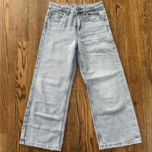 Zara Girls Light Gray Jeans